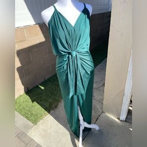 Size S green FN dress